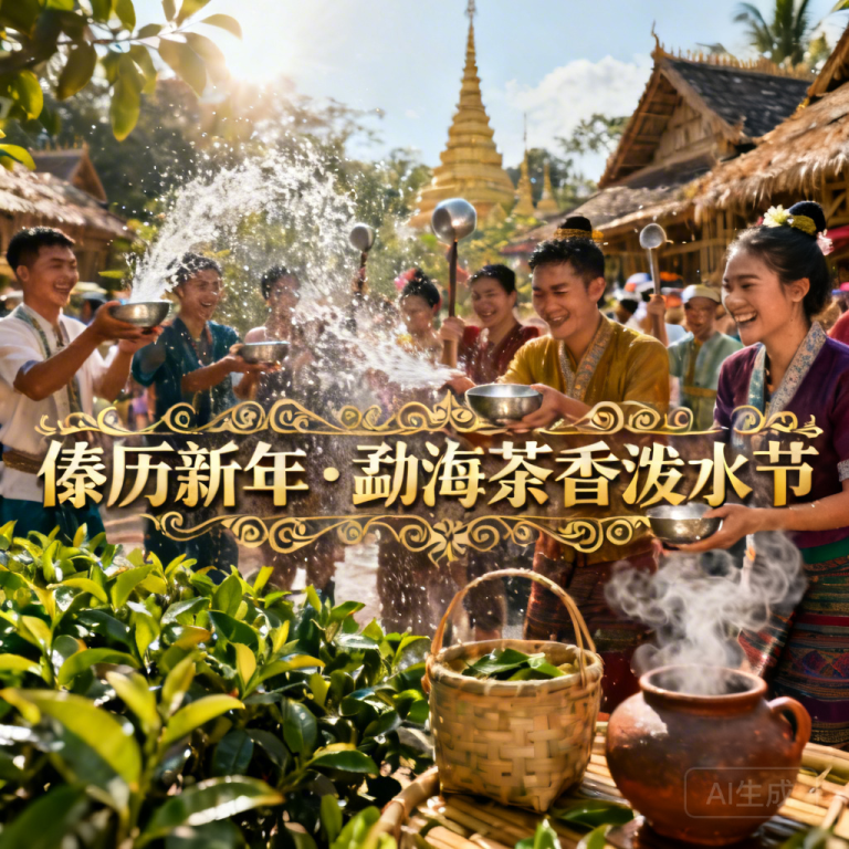 傣历1388新年:去勐海,赴一场茶香与水花交织的狂欢盛宴!